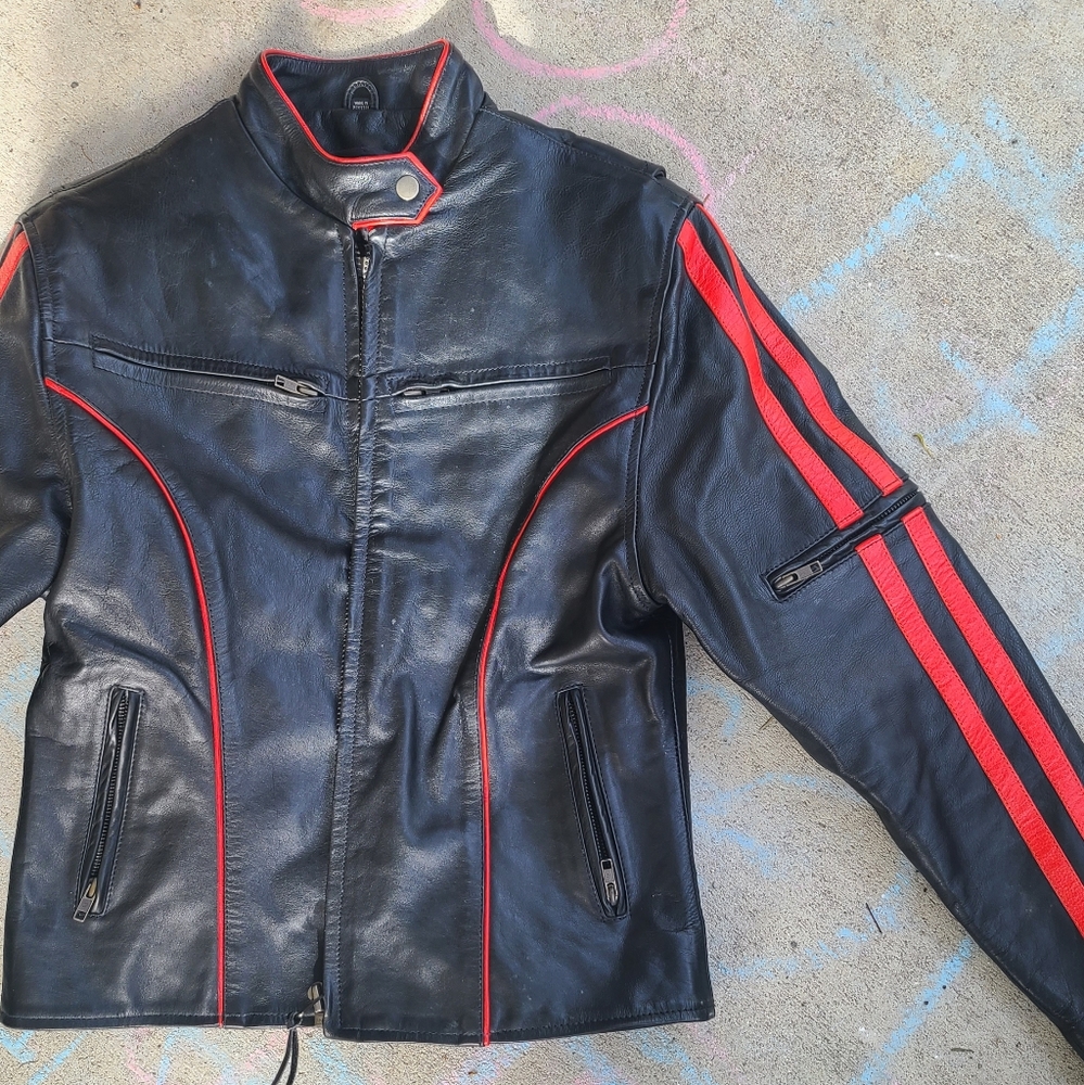 Open Road Leather Moto Jacket
